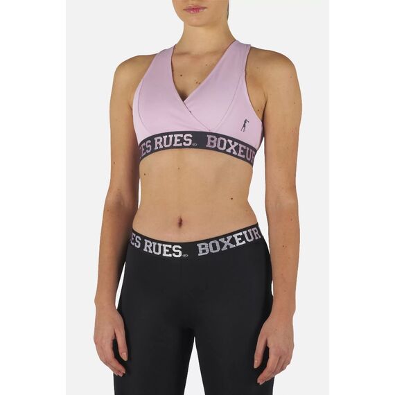 Gentle Support Sports Bra, Size: L, Colour: Rosa