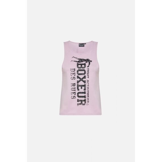 Basic Tank Top With Front Logo, Size: S, Colour: Rosa, 2 image