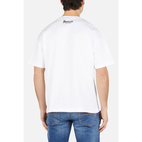 T-Shirt avec imprimés, Taille: M, Couleur: Blanc, 3 image