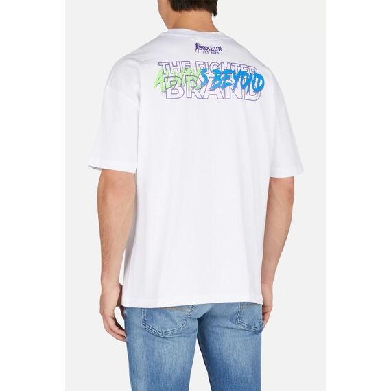 Roundneck T-Shirt W/ Prints, Bekleidungsgrösse: S, Farbe: Weiss, 3 image