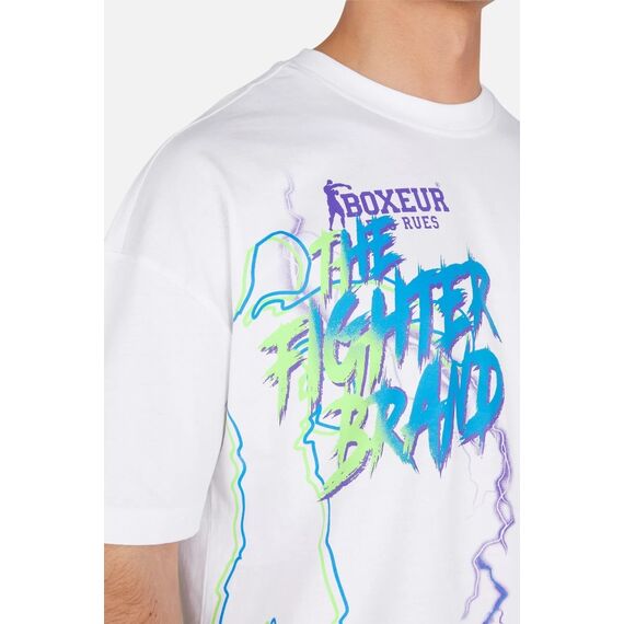 Roundneck T-Shirt W/ Prints, Bekleidungsgrösse: S, Farbe: Weiss, 4 image