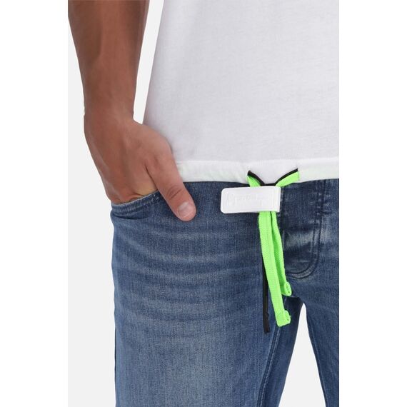 T-Shirt Tapes On Coulisse, Bekleidungsgrösse: 2XL, Farbe: Weiss, 3 image