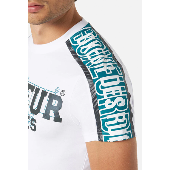 T-Shirt mit Einsätzen, Bekleidungsgrösse: L, Farbe: Weiss, 2 image
