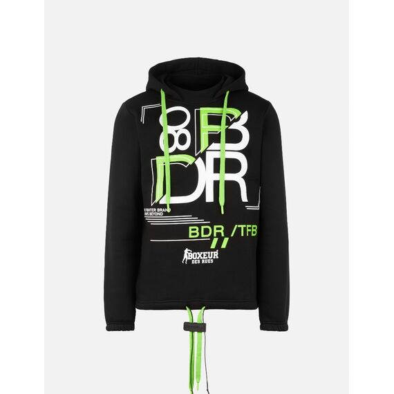 Hoodie Plus Rib Turtleneck, Bekleidungsgrösse: M, Farbe: Schwarz, 4 image