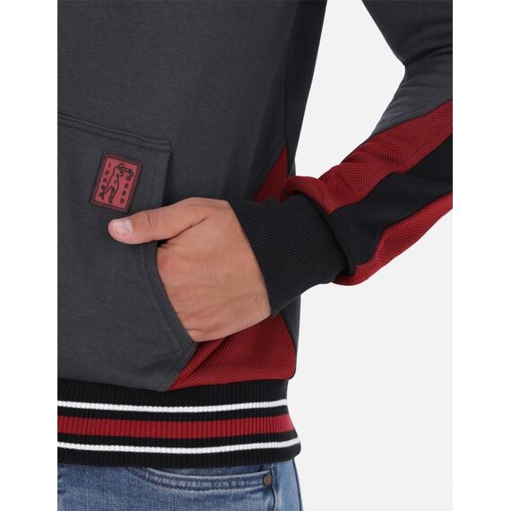Hooded Full Zip Sweatshirt, Size: 2XL, Colour: Anthracite, 3 image