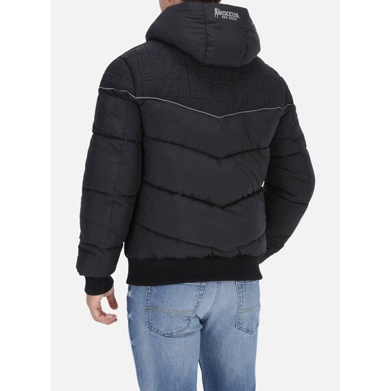 Hood Jacket Quilted, Size: M, Colour: Schwarz, 2 image