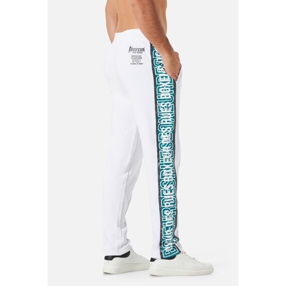 Long Sweatpants W/ Inserts, Size: M, Colour: Weiss, 3 image