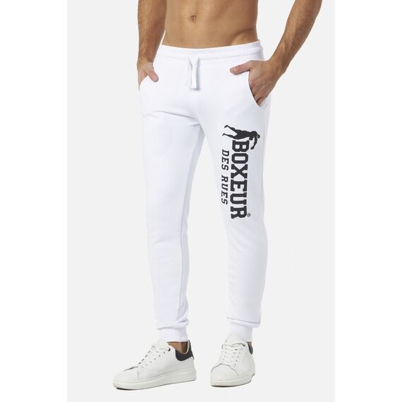 Slim Fit Sweatpant With Logo, Size: XL, Colour: Weiss