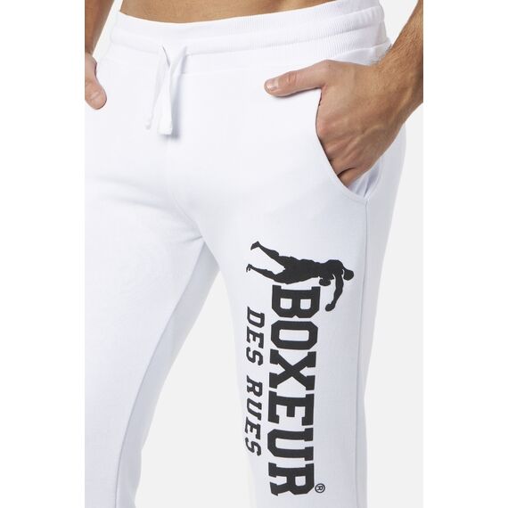 Slim Fit Sweatpant With Logo, Size: XL, Colour: Weiss, 3 image