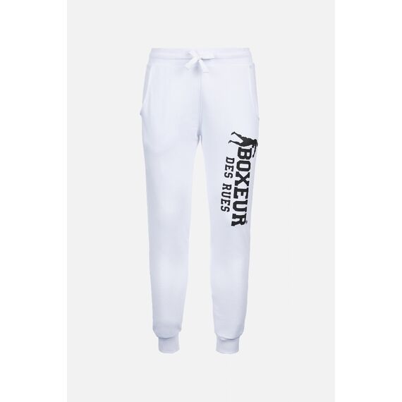 Slim Fit Sweatpant With Logo, Size: XL, Colour: Weiss, 4 image