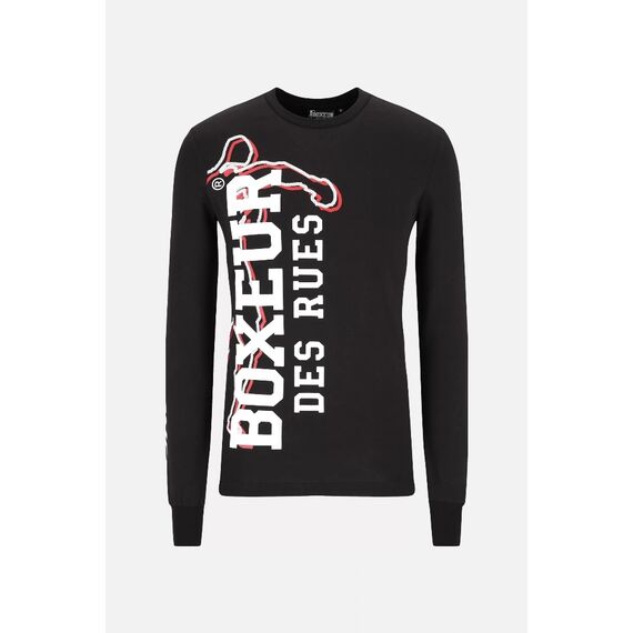 T-Shirt avec imprimés, Taille: S, Couleur: Noir, 4 image