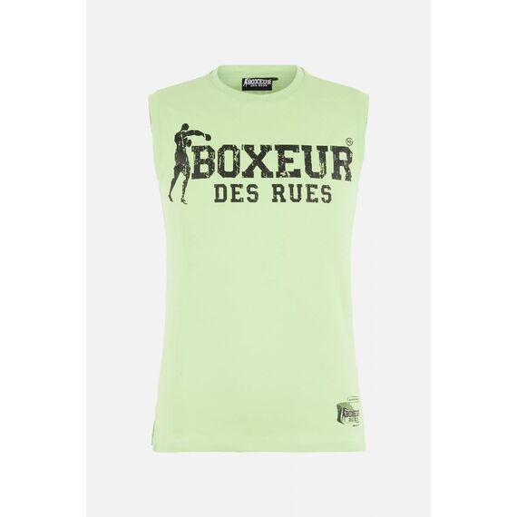 Basic Printed Tank Top, Size: M, Colour: Green, 2 image