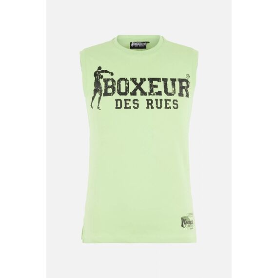 Basic Printed Tank Top, Size: S, Colour: Green, 2 image