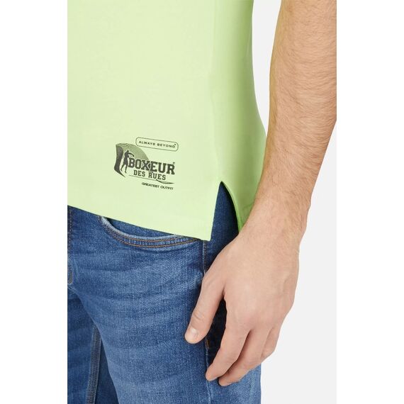 Basic Printed Tank Top, Size: S, Colour: Green, 4 image