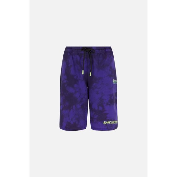 Short Pants In Tie&Dye, Size: L, Colour: Violett, 5 image
