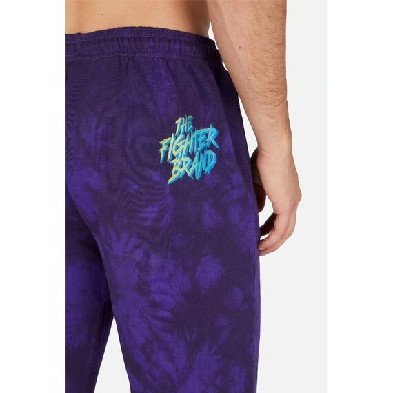 Short Pants In Tie&Dye, Size: L, Colour: Violett, 9 image