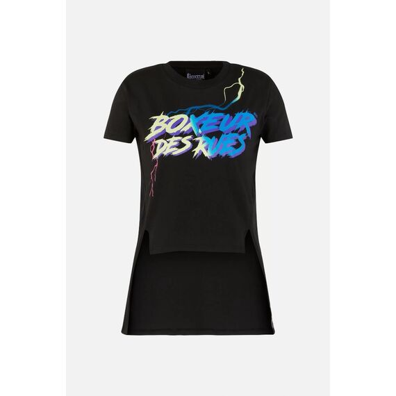 Cropped T-Shirt W/ Prints, Bekleidungsgrösse: L, Farbe: Schwarz, 2 image
