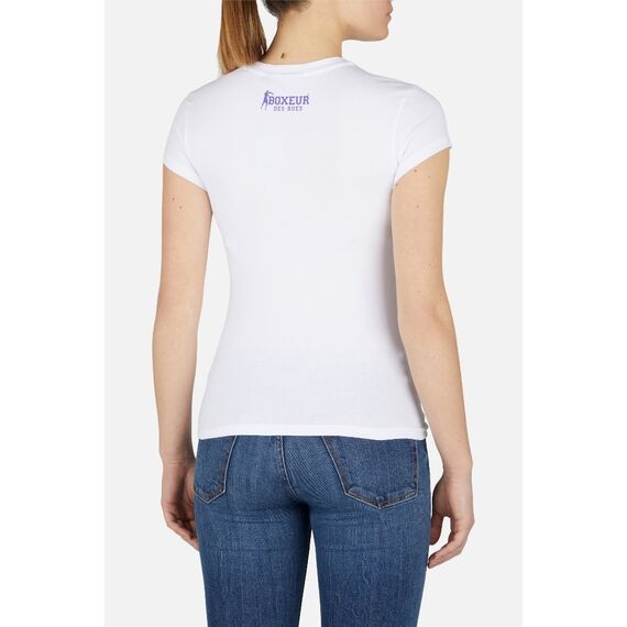 T-Shirt avec logo, Taille: S, Couleur: Blanc, 3 image