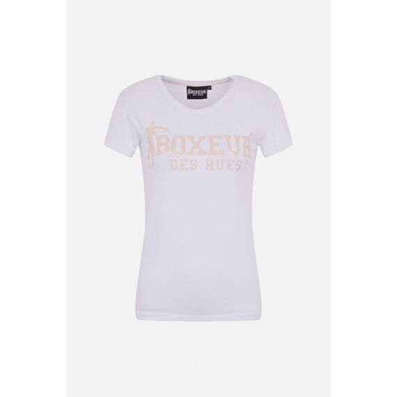 T-shirt avec logo sur le devant, Couleur: Blanc, Taille ne pas utiliser: XL, 3 image