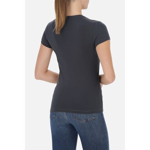Basic T-Shirt With Front Logo, Bekleidungsgrösse: XL, Farbe: Anthracite, 3 image