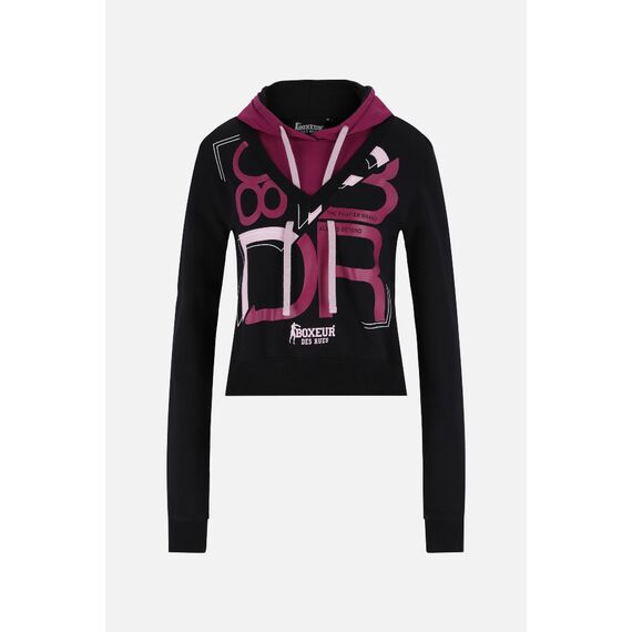 Hoodie And V Neck Sweatshirt, Size: L, Colour: Schwarz, 2 image