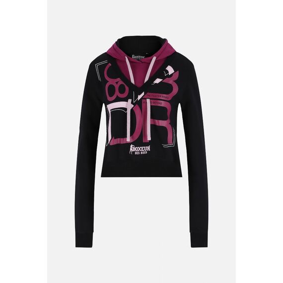 Hoodie And V Neck Sweatshirt, Bekleidungsgrösse: S, Farbe: Schwarz, 2 image