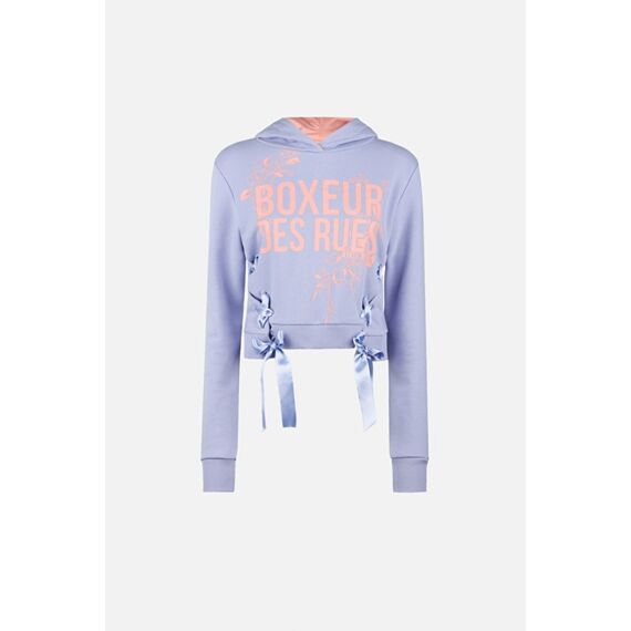 Hooded Sweatshirt With Laces, Bekleidungsgrösse: M, Farbe: Violett, 2 image