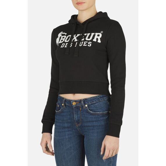 BXW0440084ARBWHKXL-Lady Hooded Sweatshirt