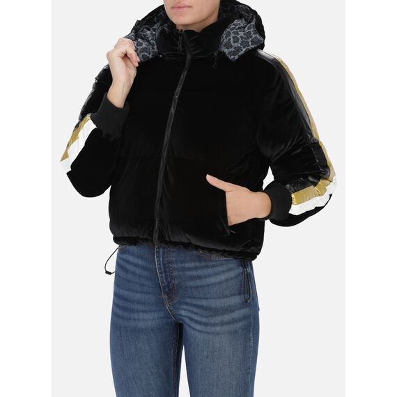 Reversible Padded Jacket, Size: XL, Colour: Schwarz