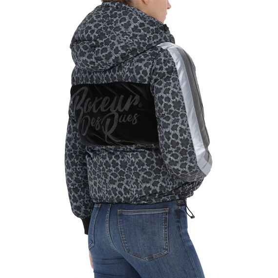 Reversible Padded Jacket, Size: XL, Colour: Schwarz, 2 image