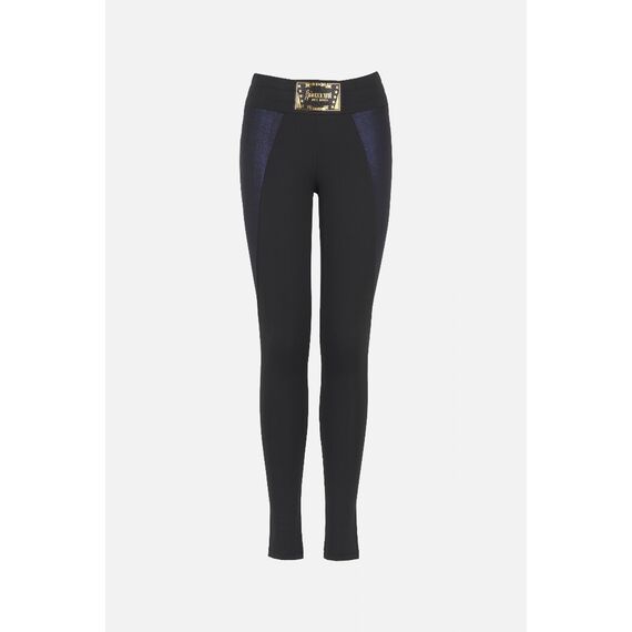 Color Block Legging, Size: M, Colour: Schwarz, 2 image