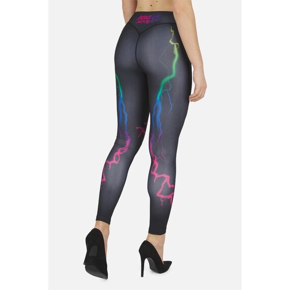 Leggings W/ Ergonomic Cuts, Size: XL, Colour: Schwarz, 5 image