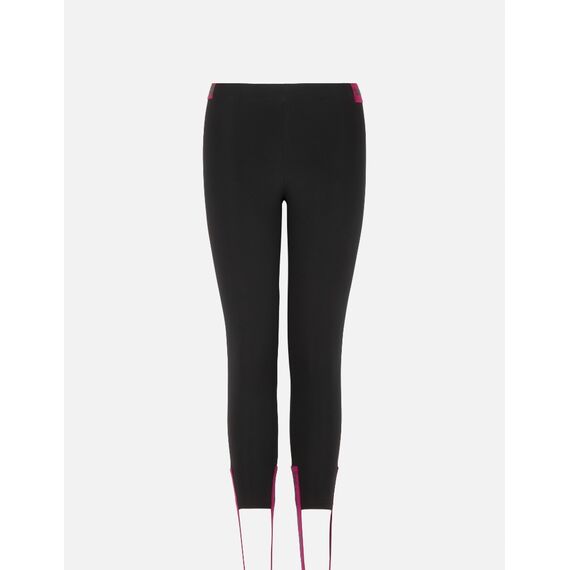 Leggings With Elastic Stirrup, Size: L, Colour: Schwarz, 2 image