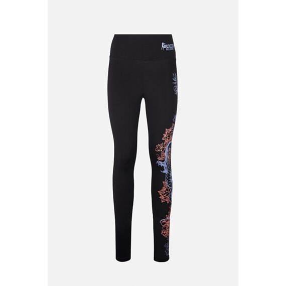 Printed Leggings, Size: M, Colour: Schwarz, 2 image