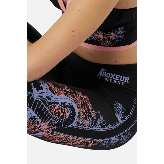 Printed Leggings, Size: M, Colour: Schwarz, 4 image