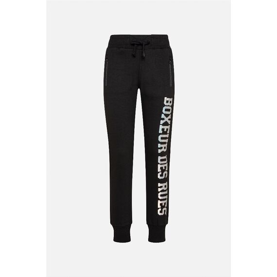 Basic Long Logo Sweatpants, Colour: Schwarz, Size: L, 4 image
