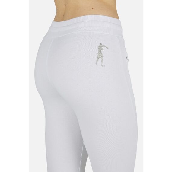 Basic Long Logo Sweatpants, Size: M, Colour: Weiss, 3 image