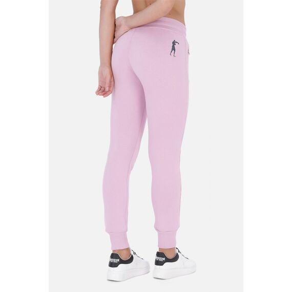 Basic Long Logo Sweatpants, Taille: XL, Couleur: Rose, 4 image