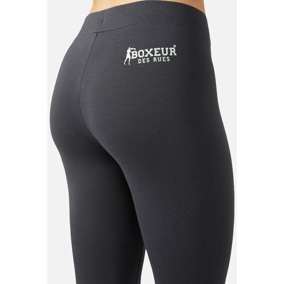 Basic Leggings With Front Logo, Colour: Anthracite, Size: M, 2 image