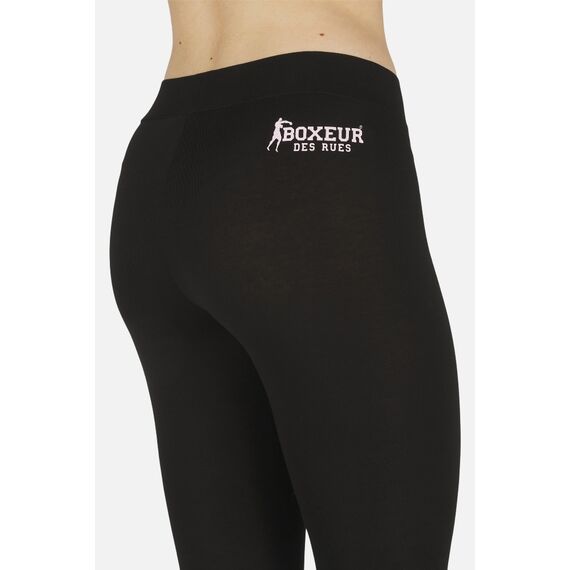 Basic Leggings With Front Logo, Taille: XL, Couleur: Noir, 3 image