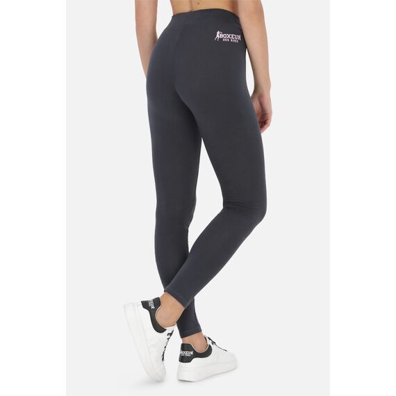 Basic Leggings With Front Logo, Taille: L, Couleur: Gris anthracite, 3 image
