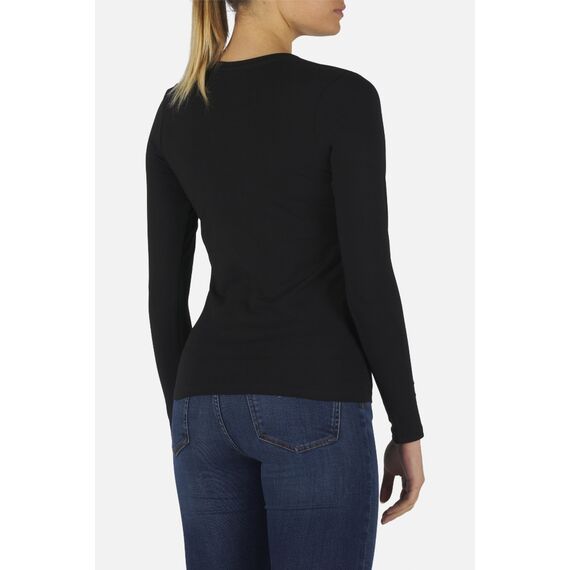 Lady Strass Logo T-Shirt L/S, Colour: Schwarz, Size: L, 3 image