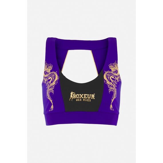 Dragon Print  Sport Bra, Size: M, Colour: Schwarz, 4 image