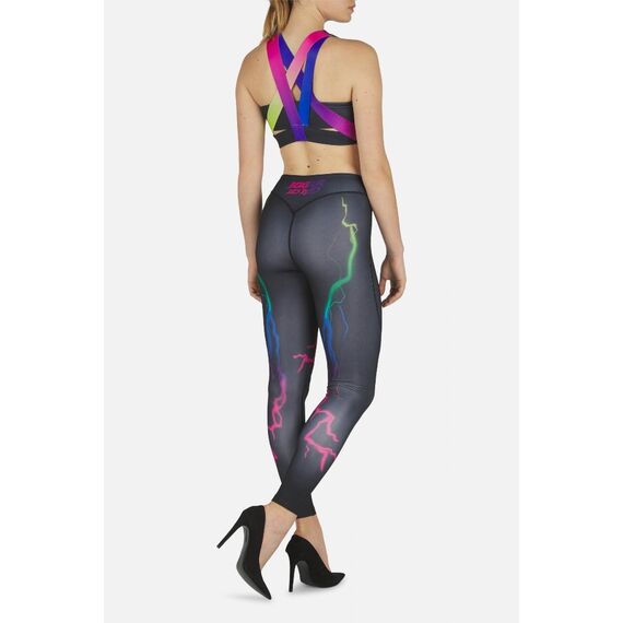 Sports Bra W/  Elastic Bands, Size: M, Colour: Schwarz, 3 image