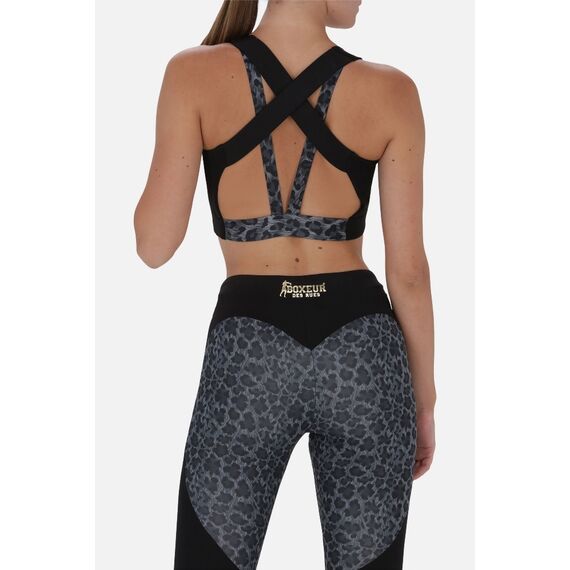 Cut Out Sport Bra, Size: XL, Colour: Anthracite, 4 image