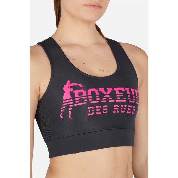 Basic Sport Bra, Size: L, Colour: Anthracite
