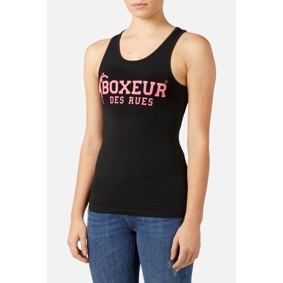 Basic Olympic Tank Logo Top, Size: L, Colour: Schwarz, Size: L