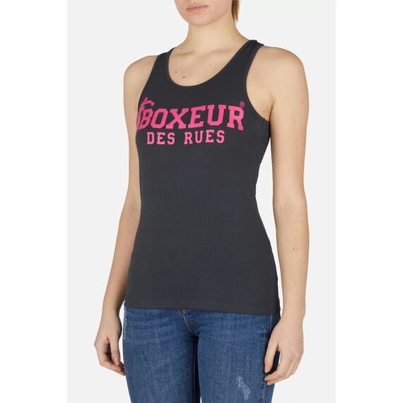 Basic Olympic Tank Logo Top, Bekleidungsgrösse: L, Farbe: Anthracite