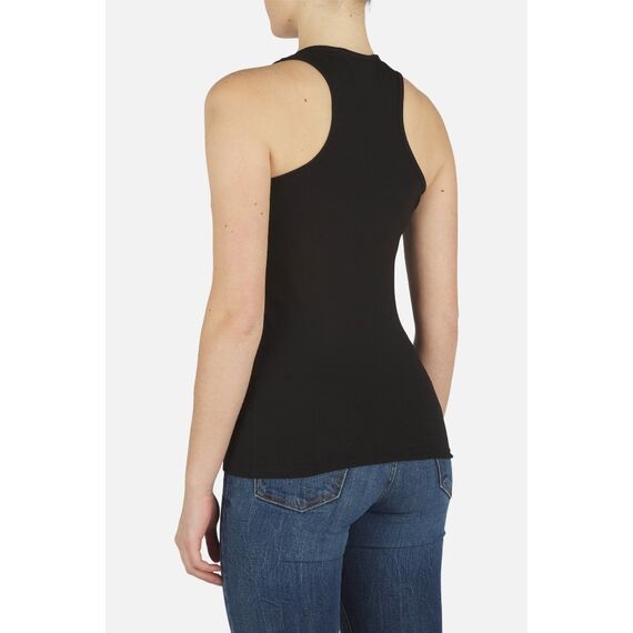 Débardeur Basic Olympic Logo Top, Taille: L, Couleur: Noir, 3 image