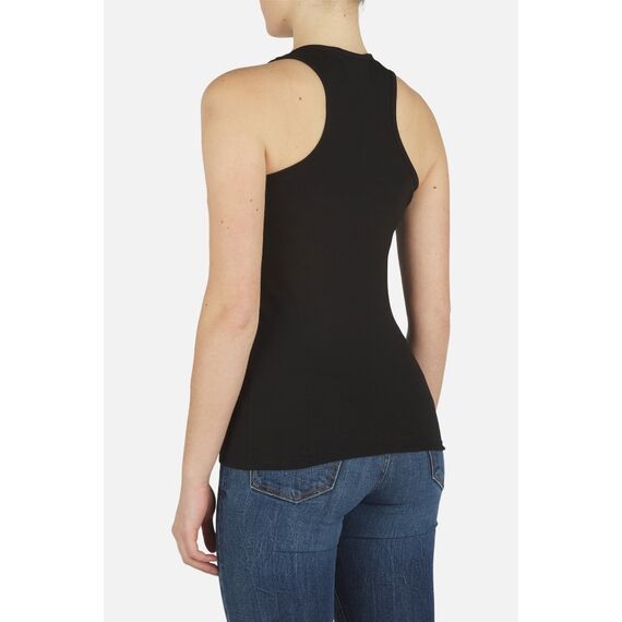 Basic Olympic Tank Logo Top, Size: XL, Colour: Schwarz, 3 image